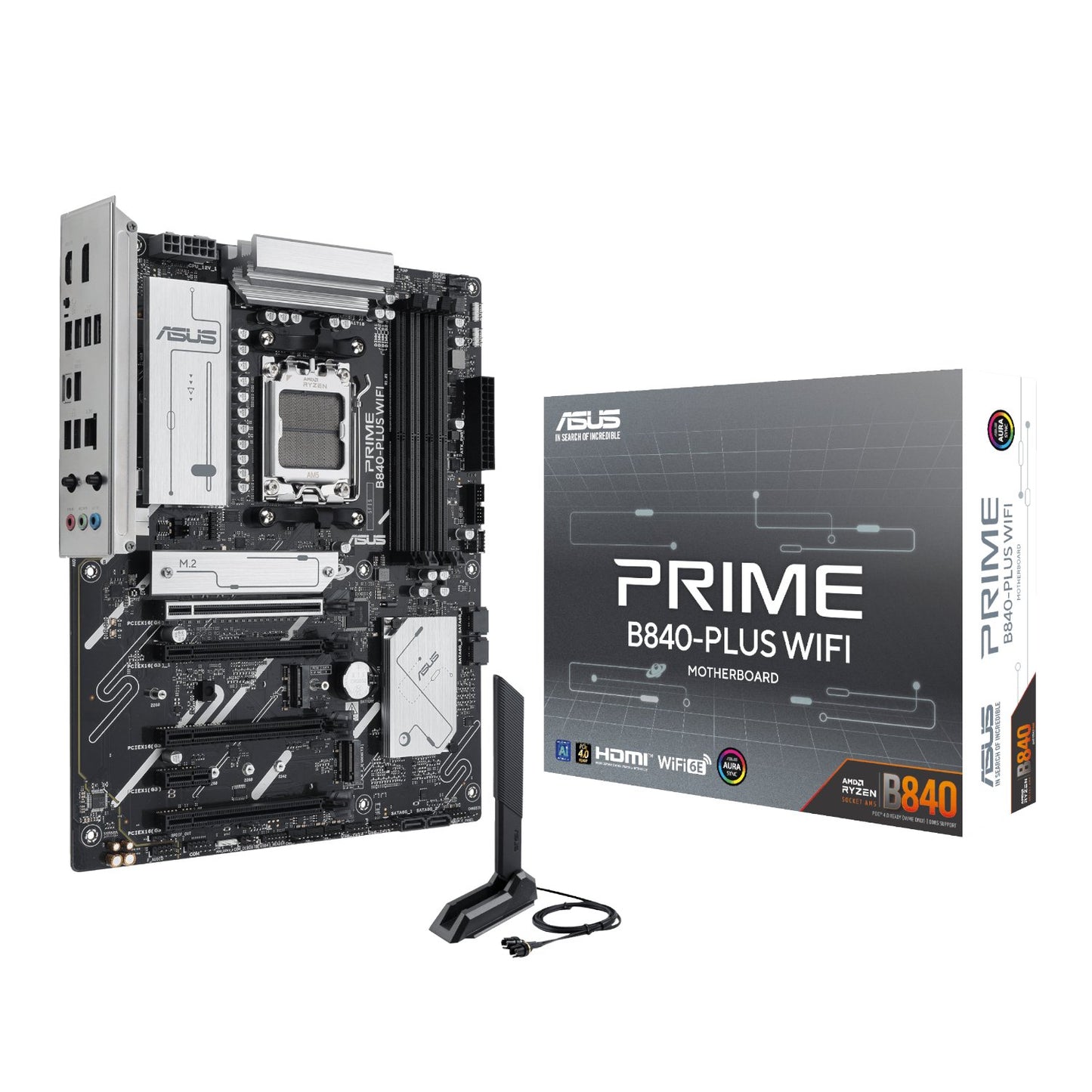 Asus PRIME B840-PLUS WIFI AMD AM5 ATX Gaming Motherboard