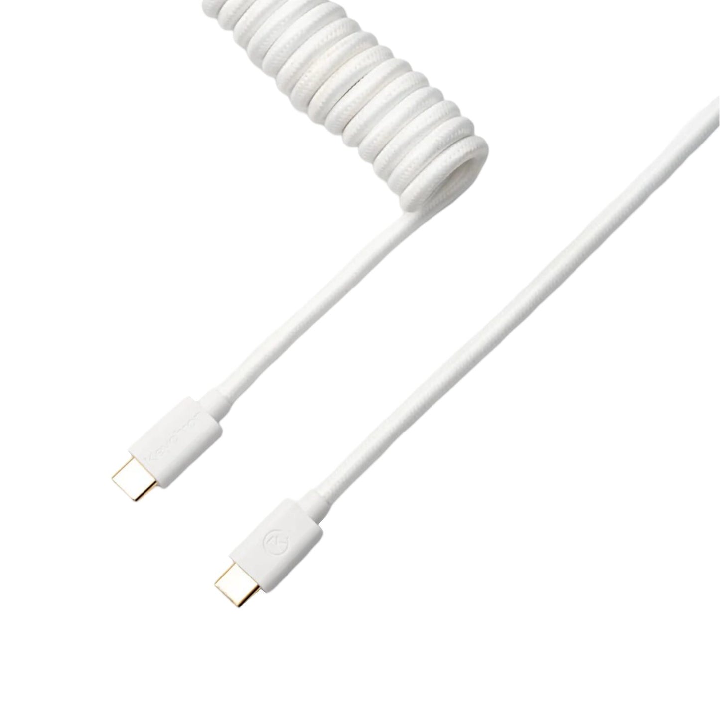 Keychron Coiled Aviator White Cable