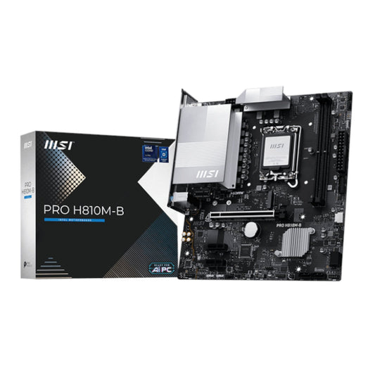MSI H810M-B PRO LGA1851 M-ATX DDR5 Motherboard